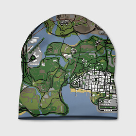 Шапка 3D с принтом San andreas в Петрозаводске, 100% полиэстер | универсальный размер, печать по всей поверхности изделия | game map | gta | gta 3 | gta 4 | gta 5 | gta map | liderty city | map | rockstar | san andreas | san andreas map | vice city | гта | гта карта | игровая карта | игровой мир | карта | карта гта | карта сан | сан андреас | сан андрес | сан андрэас 