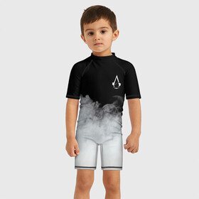 Детский купальный костюм 3D с принтом Assassin’s Creed. в Петрозаводске, Полиэстер 85%, Спандекс 15% | застежка на молнии на спине | game | stream | ассасин крид | ассасинc | ассасины | видеоигра | война | дезмонд майлс | игра | стрим | тамплиеры
