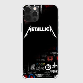 Чехол для iPhone 12 Pro Max с принтом Metallica в Петрозаводске, Силикон |  | james alan hetfield | джеймс хетфилд | кирк хэмметт | ларс ульрих | металлика | музыка | роберт трухильо | трэш метал | хеви метал