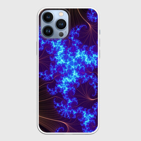 Чехол для iPhone 13 Pro Max с принтом FRACTAL STORM в Петрозаводске,  |  | Тематика изображения на принте: abstract | abstraction | color | fractal | geometry | paitnt | polygon | polygonal | psy | абстракция | геометрия | краски | неоновые | полигоны | психоделика | фрактал