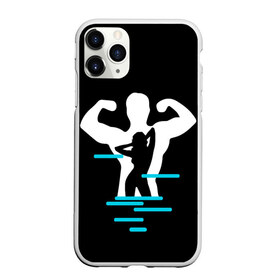 Чехол для iPhone 11 Pro матовый с принтом титан в Петрозаводске, Силикон |  | crossfit | sport | бодибилдинг | зал | мужчина | мускулы | мышцы | сила | спорт | фитнес