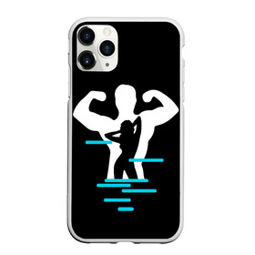 Чехол для iPhone 11 Pro Max матовый с принтом титан в Петрозаводске, Силикон |  | crossfit | sport | бодибилдинг | зал | мужчина | мускулы | мышцы | сила | спорт | фитнес