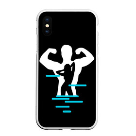 Чехол для iPhone XS Max матовый с принтом титан в Петрозаводске, Силикон | Область печати: задняя сторона чехла, без боковых панелей | crossfit | sport | бодибилдинг | зал | мужчина | мускулы | мышцы | сила | спорт | фитнес