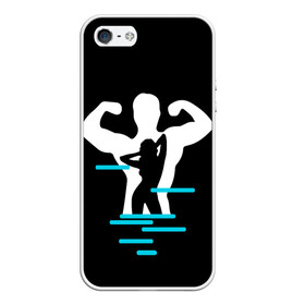 Чехол для iPhone 5/5S матовый с принтом титан в Петрозаводске, Силикон | Область печати: задняя сторона чехла, без боковых панелей | crossfit | sport | бодибилдинг | зал | мужчина | мускулы | мышцы | сила | спорт | фитнес
