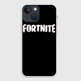 Чехол для iPhone 13 mini с принтом FORTNITE в Петрозаводске,  |  | fortnite | fortnite2 | logo | игра | логотип | призрак | тень | фортнайт