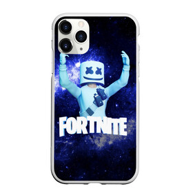 Чехол для iPhone 11 Pro матовый с принтом Marshmello в Петрозаводске, Силикон |  | fortnite | fortnite2 | marshmello | игра | космос | маршмеллоу | призрак | тень | фортнайт | черная дыра