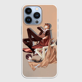 Чехол для iPhone 13 Pro с принтом Дазай и Чуя в Петрозаводске,  |  | bungou stray dogs | аниме | великие из бродячих псов | дазай | чуя