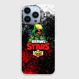 Чехол для iPhone 13 Pro с принтом Brawl Stars:LEON в Петрозаводске,  |  | 8 bit | bibi | brawl stars | brock | bull | crow | dinomike | el primo | leon | mobile game | nita | poko | ricochet | stars | tara | бравл старс | ворон | леон | мобильные игры