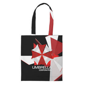 Сумка 3D повседневная с принтом UMBRELLA CORP. в Петрозаводске, 100% полиэстер | Плотность: 200 г/м2; Размер: 34×35 см; Высота лямок: 30 см | biohazard | biohazard 7 | crocodile | fang | game | hand | monster | new umbrella | resident evil | resident evil 7 | umbrella | umbrella corp | umbrella corporation | zombie | обител