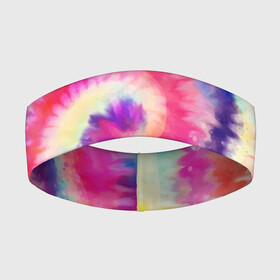 Повязка на голову 3D с принтом Tie Dye vortex в Петрозаводске,  |  | art | hype | maelstrom | swirl | tie dye | trend | vortex | акварель | акрил | арт | буйство | вихрь | дизайн | завихрение | краски | красок | тай дай | торнадо | тренд | трендовая | хайповая