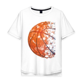 Мужская футболка хлопок Oversize с принтом BasketBall Style в Петрозаводске, 100% хлопок | свободный крой, круглый ворот, “спинка” длиннее передней части | air | ball | balls | basket | basketball | bulls | game | hip hop | jordan | kobi | lakers | nba | oneill | play | rap | shakil | shaq | sport | баскет | баскетбол | джордан | зож | игра | играть | инста | нба | спорт | стиль | шакил