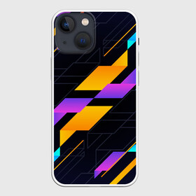 Чехол для iPhone 13 mini с принтом Modern Geometry в Петрозаводске,  |  | abstract | design | geometry | line | modern | stripe | texture | геометрия | дизайн | линии | полосы | современный | спортивный | текстура