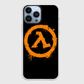 Чехол для iPhone 13 Pro Max с принтом HALF LIFE | ХАЛФ ЛАЙФ (Z) в Петрозаводске,  |  | aperture laboratories | black mesa | gordon freeman | half life | half life 3 | valve | блэк меса | вэлв | гордон фриман | халф лайф