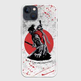 Чехол для iPhone 13 с принтом SEKIRO SHADOW DIE TWICE в Петрозаводске,  |  | samurai | sekiro | sekiro: shadows die twice | shadow | самураи | секиро:тени умирают дважды | тени