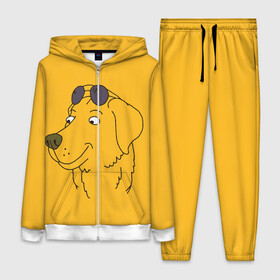 Женский костюм 3D с принтом Mr. Peanutbutter в Петрозаводске,  |  | bojack horseman | mr. peanutbutter | конь боджек | мистер арахисовое масло | мистер подхвост