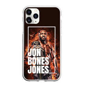 Чехол для iPhone 11 Pro Max матовый с принтом Jon Jones в Петрозаводске, Силикон |  | bones jones | jon bones jones | jon jones | jonny bones | jonnybones | mma | ufc | джон джонс | мма