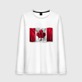 Мужской лонгслив хлопок с принтом Канада в Петрозаводске, 100% хлопок |  | 3d | 3д | canada | государственный | государство | канада | канадец | канадский | канадцы | клён | лист | листья | объёмный | страна | страны | туристические | туристический | флаг | флаги | флажки | флажок