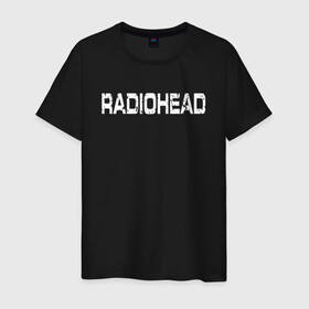 Мужская футболка хлопок с принтом Radiohead в Петрозаводске, 100% хлопок | прямой крой, круглый вырез горловины, длина до линии бедер, слегка спущенное плечо. | radiohead | thomas edward yorke | альтернативный рок | арт рок | джонни гринвуд | инди рок | колин гринвуд | том йорк | фил селуэй | эд о’брайен | экспериментальный рок | электронная музыка