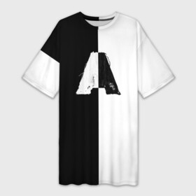 Платье-футболка 3D с принтом Armin van buuren balance в Петрозаводске,  |  | Тематика изображения на принте: balance armada a state of trance | надпись | символы | сообщение | текст | фраза