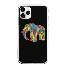 Чехол для iPhone 11 Pro Max матовый с принтом Слон в Петрозаводске, Силикон |  | elephant | индия | мозаика | слоник | хобот