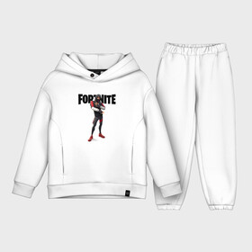 Детский костюм хлопок Oversize с принтом FORTNITE IKONIK в Петрозаводске,  |  | fortnite | fortnite 2 | fortnite x | ikonik | marshmello | ninja | ninja streamer | иконик | маршмелло | ниндзя | фортнайт | фортнайт 2 | фортнайт глава 2