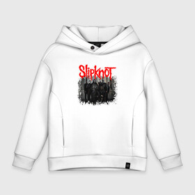 Детское худи Oversize хлопок с принтом SLIPKNOT | СЛИПКНОТ (Z) в Петрозаводске, френч-терри — 70% хлопок, 30% полиэстер. Мягкий теплый начес внутри —100% хлопок | боковые карманы, эластичные манжеты и нижняя кромка, капюшон на магнитной кнопке | slipknot | алессандро вентурелла | джей вайнберг | джеймс рут | кори тейлор | крэйг джонс | мик томсон | петля | сид уилсон | скользящий узел | слипкнот | удавка | шон крэхан