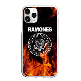 Чехол для iPhone 11 Pro Max матовый с принтом Ramones в Петрозаводске, Силикон |  | music | ramones | rock | музыка | рамонез | рамонес | рамонс | рок