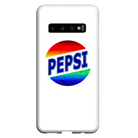 Чехол для Samsung Galaxy S10 с принтом Pepsi в Петрозаводске, Силикон | Область печати: задняя сторона чехла, без боковых панелей | Тематика изображения на принте: 90 е | 90s | art | back | logo | pepsi | retro | арт | время | дата | девяностые | лого | логотип.детство | надпись | пепси | прикольная | ретро | рождение | сделан | слова | цифры | эмблема