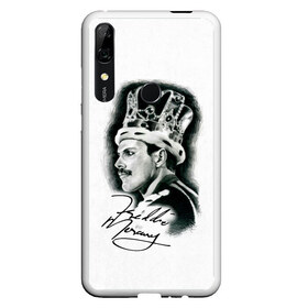 Чехол для Honor P Smart Z с принтом Queen в Петрозаводске, Силикон | Область печати: задняя сторона чехла, без боковых панелей | Тематика изображения на принте: freddie mercury | paul | queen | quen | богемская рапсодия | брайан мэй | глэм | группа | джон дикон | квин | королева | куин | меркури | меркьюри | музыкант | мэркури | певец | песня | поп | роджер тейлор | рок