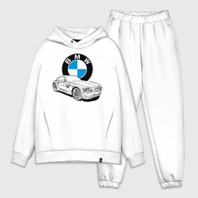 Мужской костюм хлопок OVERSIZE с принтом BMW в Петрозаводске,  |  | bmw | car | germany | power | prestige | автомобиль | бмв | германия | мощь | престиж