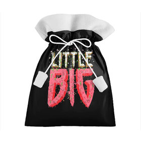 Подарочный 3D мешок с принтом Little Big в Петрозаводске, 100% полиэстер | Размер: 29*39 см | 20 | 2020 | big | eurovision | little | music | биг | бузова | евровидение | ильич | литл | музыка