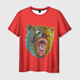 Мужская футболка 3D с принтом Little Big в Петрозаводске, 100% полиэфир | прямой крой, круглый вырез горловины, длина до линии бедер | 20 | 2020 | bear | big | eurovision | little | music | rus | russia | биг | бузова | евровидение | ильич | крыса | литл | медведь | музыка | россия