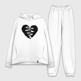 Женский костюм хлопок Oversize с принтом Lizer в Петрозаводске,  |  | art | black | heart | lizer | love | love is | rap | арт | артист | дым | лизер | любовь | музыка | прикольная | реп | репер | русский реп | рэп | сердце