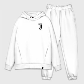 Мужской костюм хлопок OVERSIZE с принтом JUVENTUS | ЮВЕНТУС (Z) в Петрозаводске,  |  | cr7 | fc juventus | football | juve | juventus | ronaldo | sport | роналдо | спорт | футбол | ювентус