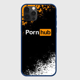 Чехол для iPhone 12 Pro с принтом PORNHUB | ПОРНХАБ (Z) в Петрозаводске, силикон | область печати: задняя сторона чехла, без боковых панелей | Тематика изображения на принте: brand | brazzers | hub | mode | бразерс | бренд | мода