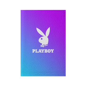 Обложка для паспорта матовая кожа с принтом PLAYBOY в Петрозаводске, натуральная матовая кожа | размер 19,3 х 13,7 см; прозрачные пластиковые крепления | Тематика изображения на принте: brand | brazzers | faketaxi | hub | mode | playboy | бразерс | бренд | мода | фейк такси