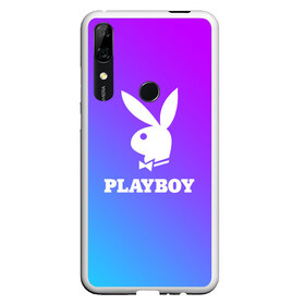 Чехол для Honor P Smart Z с принтом PLAYBOY в Петрозаводске, Силикон | Область печати: задняя сторона чехла, без боковых панелей | brand | brazzers | faketaxi | hub | mode | playboy | бразерс | бренд | мода | фейк такси