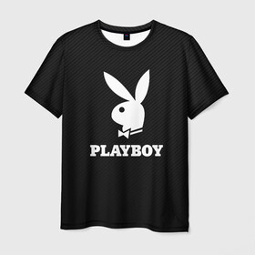 Мужская футболка 3D с принтом PLAYBOY | ПЛЕЙБОЙ (Z) в Петрозаводске, 100% полиэфир | прямой крой, круглый вырез горловины, длина до линии бедер | brand | brazzers | faketaxi | hub | mode | playboy | бразерс | бренд | мода | фейк такси