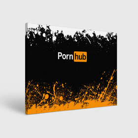 Холст прямоугольный с принтом PORNHUB | ПОРНХАБ (Z) в Петрозаводске, 100% ПВХ |  | brand | brazzers | faketaxi | hub | mode | playboy | бразерс | бренд | мода | фейк такси