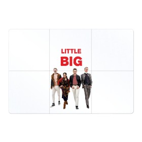 Магнитный плакат 3Х2 с принтом Little Big в Петрозаводске, Полимерный материал с магнитным слоем | 6 деталей размером 9*9 см | Тематика изображения на принте: little big | евровидение