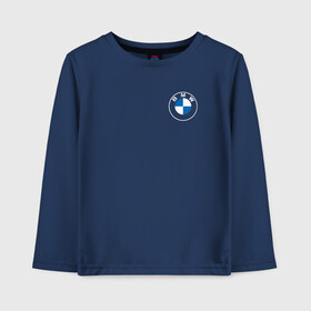 Детский лонгслив хлопок с принтом BMW LOGO 2020 в Петрозаводске, 100% хлопок | круглый вырез горловины, полуприлегающий силуэт, длина до линии бедер | bmw | bmw motorsport | bmw performance | carbon | m | motorsport | performance | sport | бмв | карбон | моторспорт | спорт