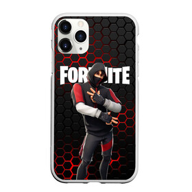 Чехол для iPhone 11 Pro матовый с принтом FORTNITE IKONIK в Петрозаводске, Силикон |  | fortnite | fortnite 2 | fortnite x маршмелло | ikonik | marshmello | ninja | ninja streamer | иконик | ниндзя | фортнайт | фортнайт 2 | фортнайт глава 2