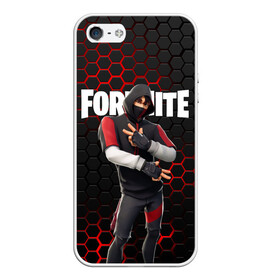 Чехол для iPhone 5/5S матовый с принтом FORTNITE IKONIK в Петрозаводске, Силикон | Область печати: задняя сторона чехла, без боковых панелей | fortnite | fortnite 2 | fortnite x маршмелло | ikonik | marshmello | ninja | ninja streamer | иконик | ниндзя | фортнайт | фортнайт 2 | фортнайт глава 2