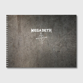 Альбом для рисования с принтом Megadeth в Петрозаводске, 100% бумага
 | матовая бумага, плотность 200 мг. | dave mustaine | megadeth | music | rock | дирк вербурен | дэвид эллефсон | дэйв мастейн | кико лоурейро | мегадеф | музыка | рок | трэш метал | хард рок | хеви метал