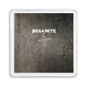 Магнит 55*55 с принтом Megadeth в Петрозаводске, Пластик | Размер: 65*65 мм; Размер печати: 55*55 мм | Тематика изображения на принте: dave mustaine | megadeth | music | rock | дирк вербурен | дэвид эллефсон | дэйв мастейн | кико лоурейро | мегадеф | музыка | рок | трэш метал | хард рок | хеви метал