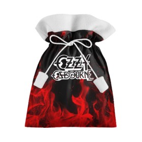 Подарочный 3D мешок с принтом Ozzy Osbourne в Петрозаводске, 100% полиэстер | Размер: 29*39 см | black sabbath | michael osbourne | ozzy osbourne | джон майкл осборн | дум метал | оззи | осборн | хард рок | хеви метал