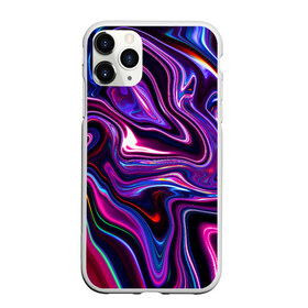 Чехол для iPhone 11 Pro Max матовый с принтом Abstract Fluid в Петрозаводске, Силикон |  | Тематика изображения на принте: texture