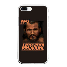 Чехол для iPhone 7Plus/8 Plus матовый с принтом Jorge Masvidal в Петрозаводске, Силикон | Область печати: задняя сторона чехла, без боковых панелей | gamebred | jorge masvidal | masvidal | mma | ufc | масвидаль | мма | хорхе масвидаль