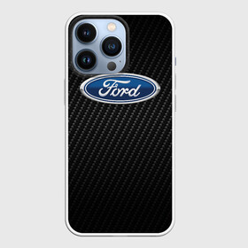 Чехол для iPhone 13 Pro с принтом Ford Carbone | Форд Карбон в Петрозаводске,  |  | Тематика изображения на принте: explorer | fiesta | focus | ford | gt40 | kuga | mondeo | mustang | авто | автомобиль | ам | куга | машина | мондео | мустанг | фиеста | фокус | форд