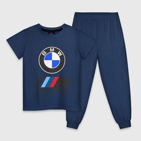 Детская пижама хлопок с принтом BMW BOSS в Петрозаводске, 100% хлопок |  брюки и футболка прямого кроя, без карманов, на брюках мягкая резинка на поясе и по низу штанин
 | bmw | bmw performance | m | motorsport | performance | бмв | бэха | моторспорт